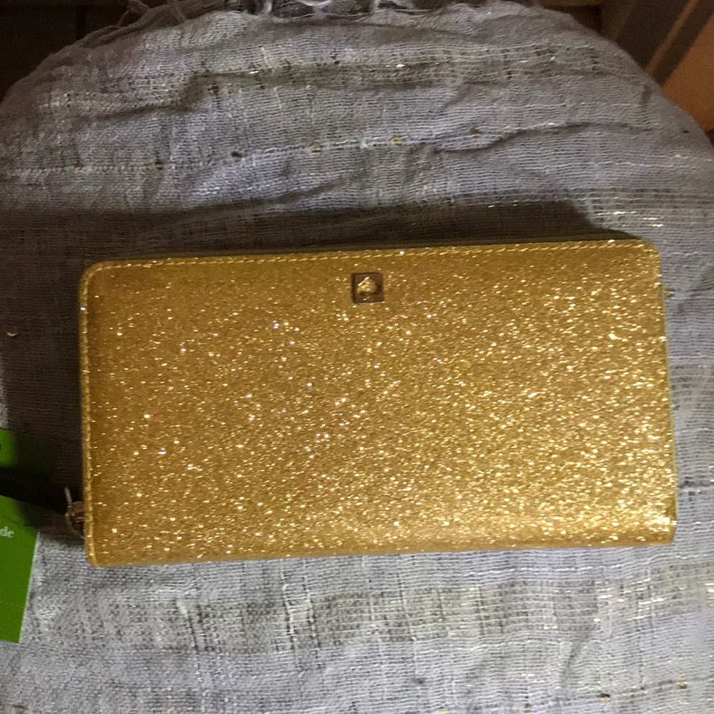 Kate Spade Mavis Street Neda Gold Wallet